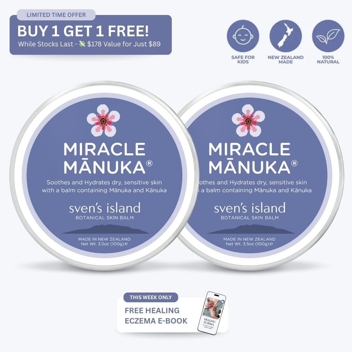 Miracle Manuka 3.5 oz – Parent And Child Deal